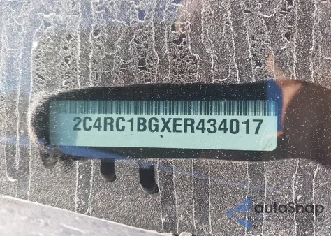 2014 Chrysler Town & Country Touring z USA, uszkodzony, nr VIN 2C4RC1BGXER434017